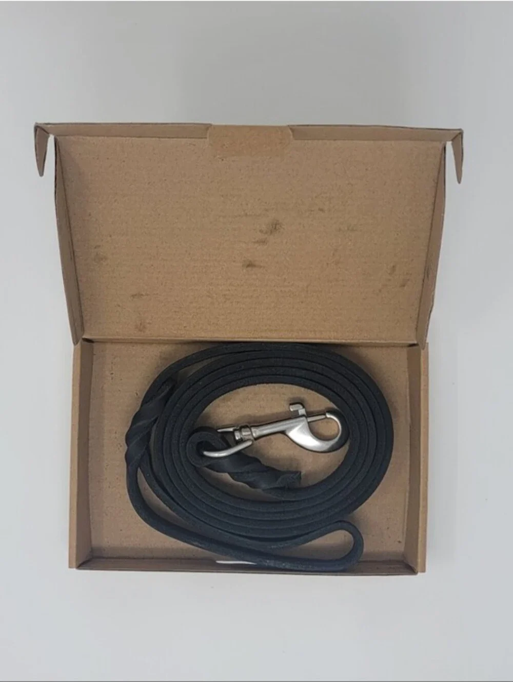🆕️ Guiding Star Leather Dog Leash 6ft in Black